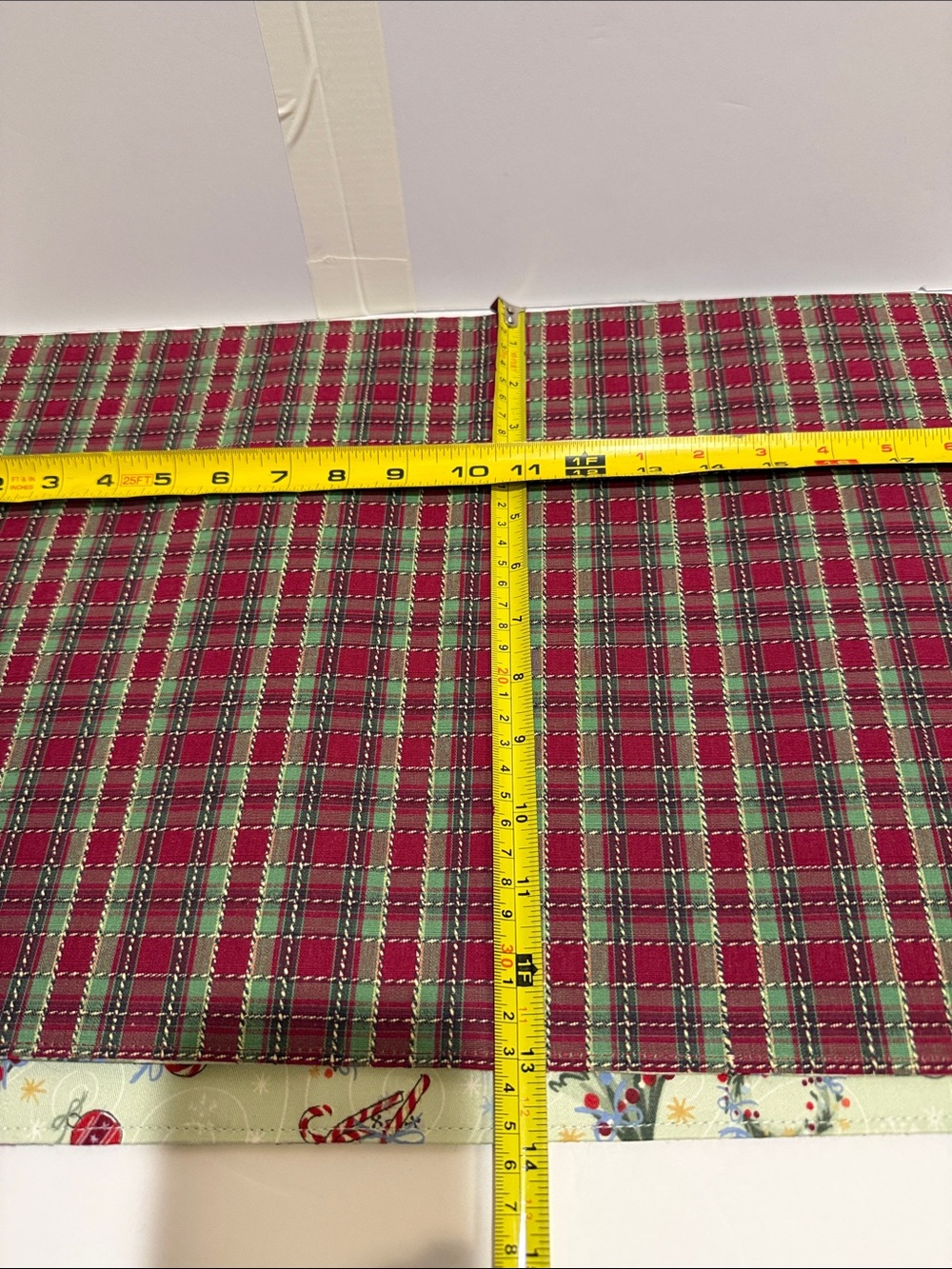 Longaberger Red Green Patterned Kitchen Placemat Set - 2 Pack - Picture 13 of 16